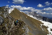 85 In cresta ormai al Passo degli Omini